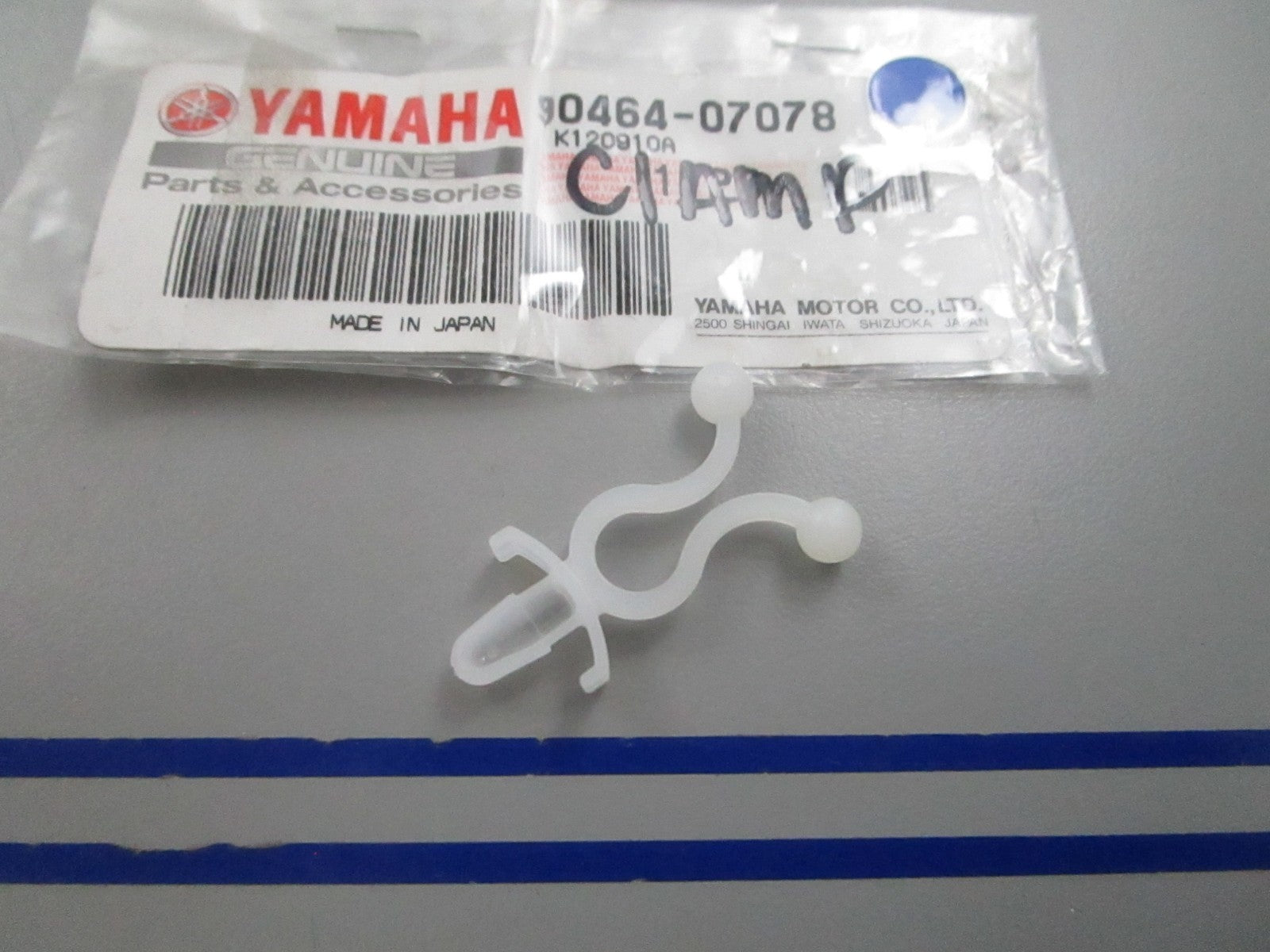 NEW OEM 90464-07078 Yamaha Clamp 0810