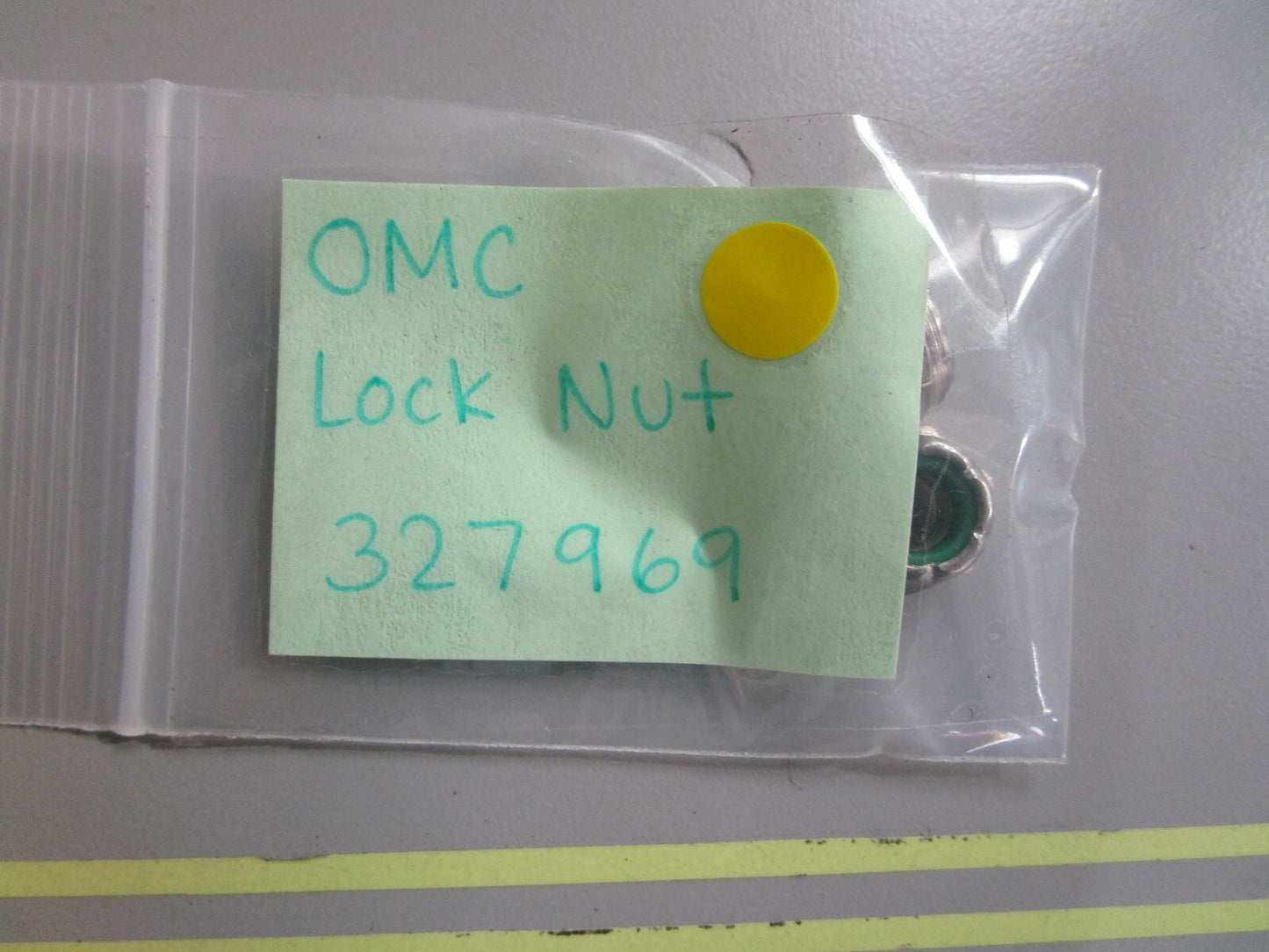 *NEW OEM* (LOT OF 2) 0810 OMC Johnson Evinrude Lock Nut 327969 0327969