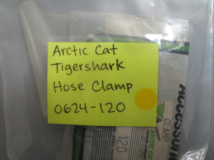 *NEW* (LOT OF 2) 0810 Arctic Cat Tigershark Hose Clamp 0624-120