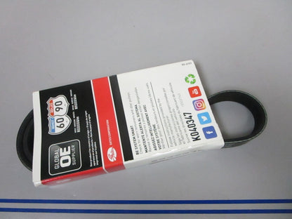 NEW K040347 Gates Micro-V 9/16" x 35 ¼" Serpentine Belt 0720
