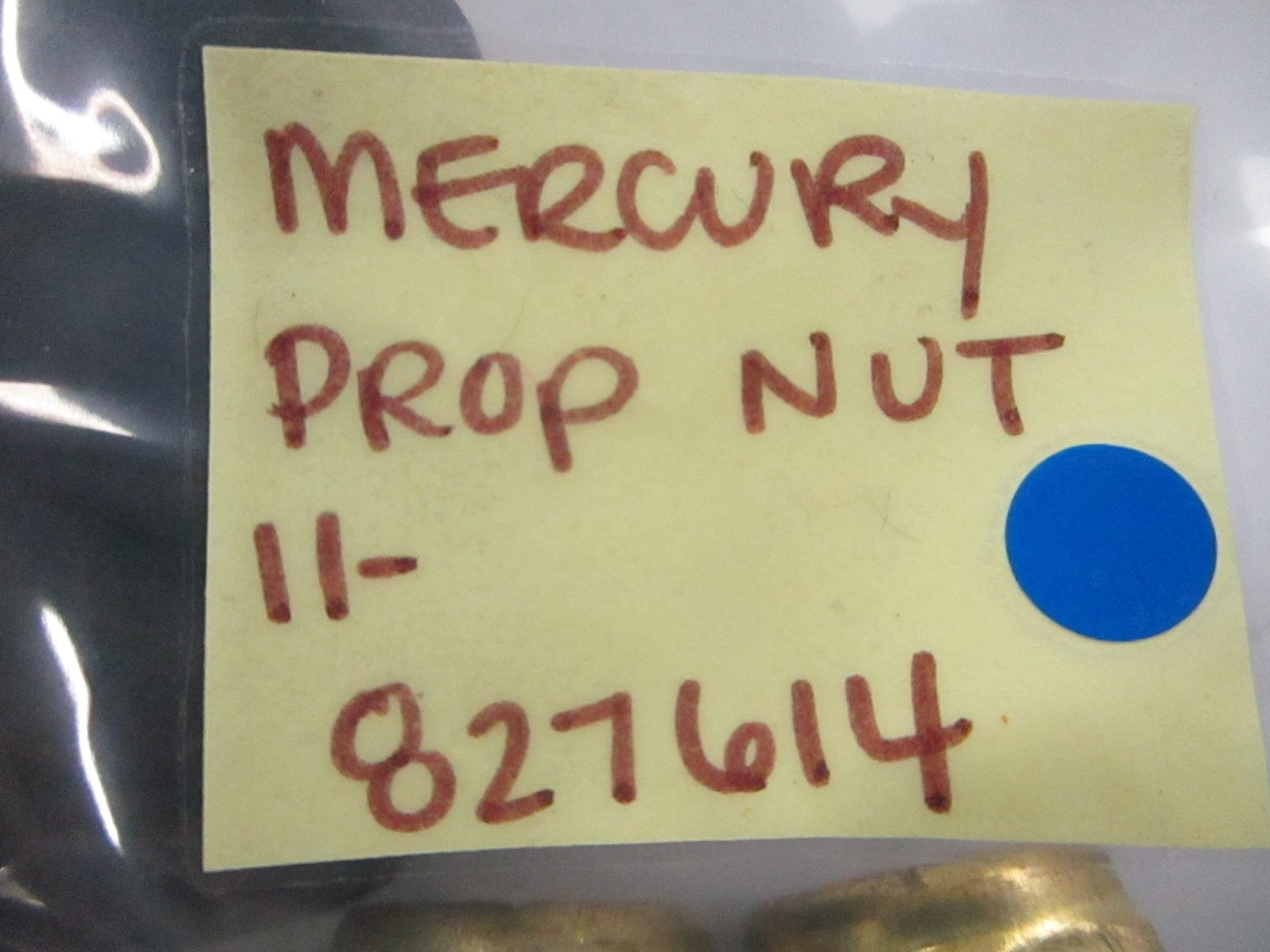 *NEW OEM* 0810 Mercury Quicksilver Prop Nut 11-827614