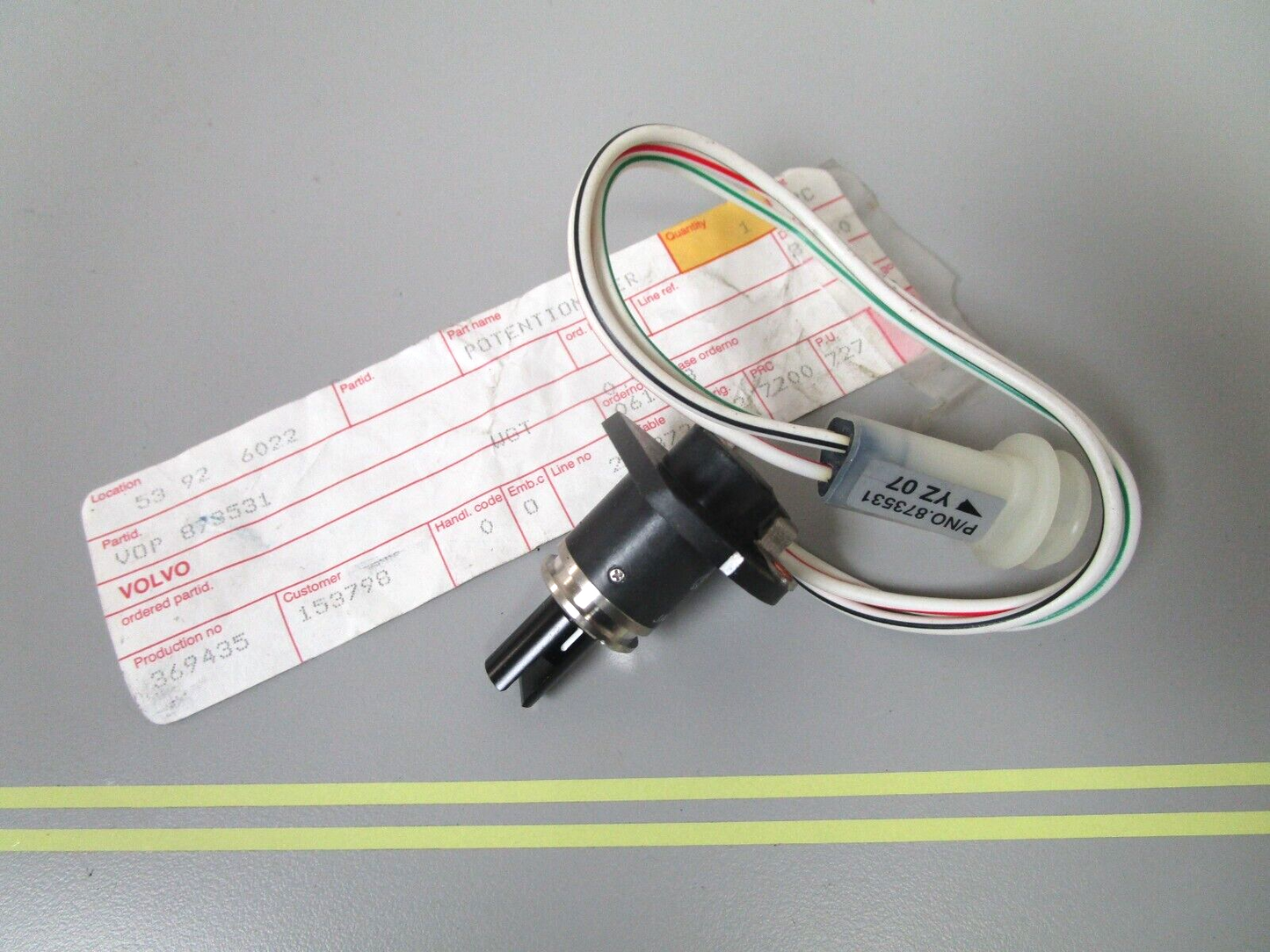 *NEW OEM* 0720 Volvo Penta Potentiometer 873531
