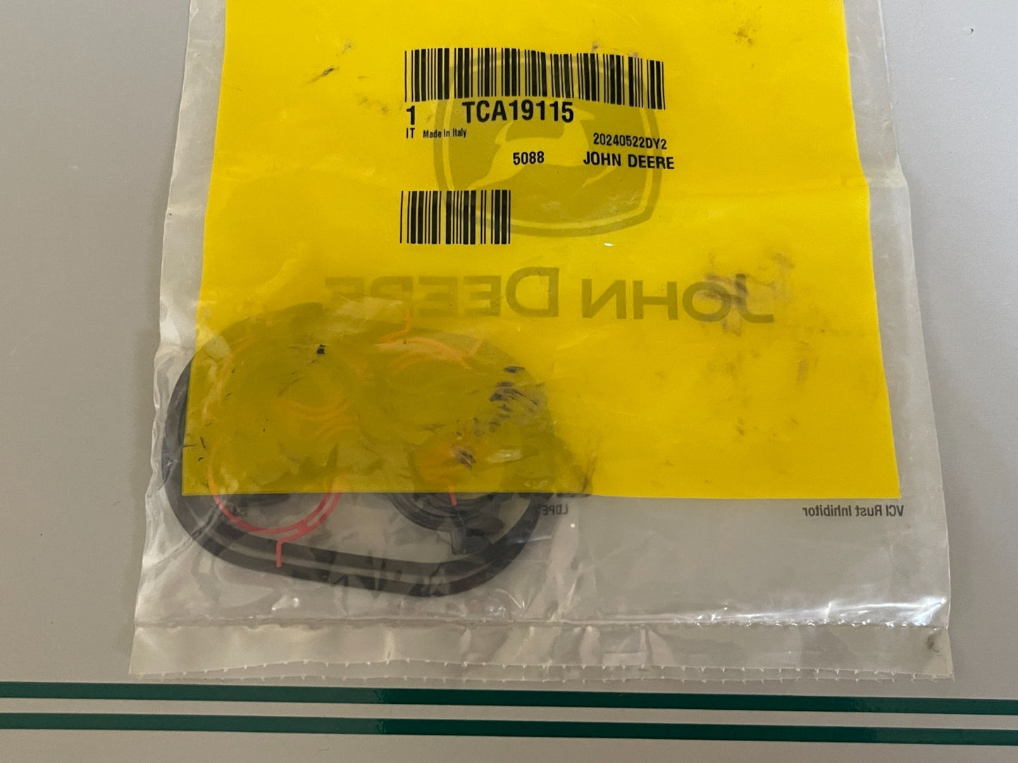 John Deere TCA19115 NEW OEM Seal Kit Hydraulic Golf Turf Mower NOS 0720