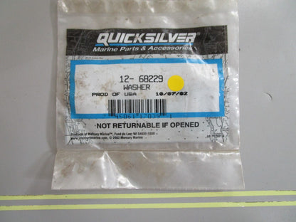 *NEW OEM* 0810 Mercury Quicksilver Washer 12-60229