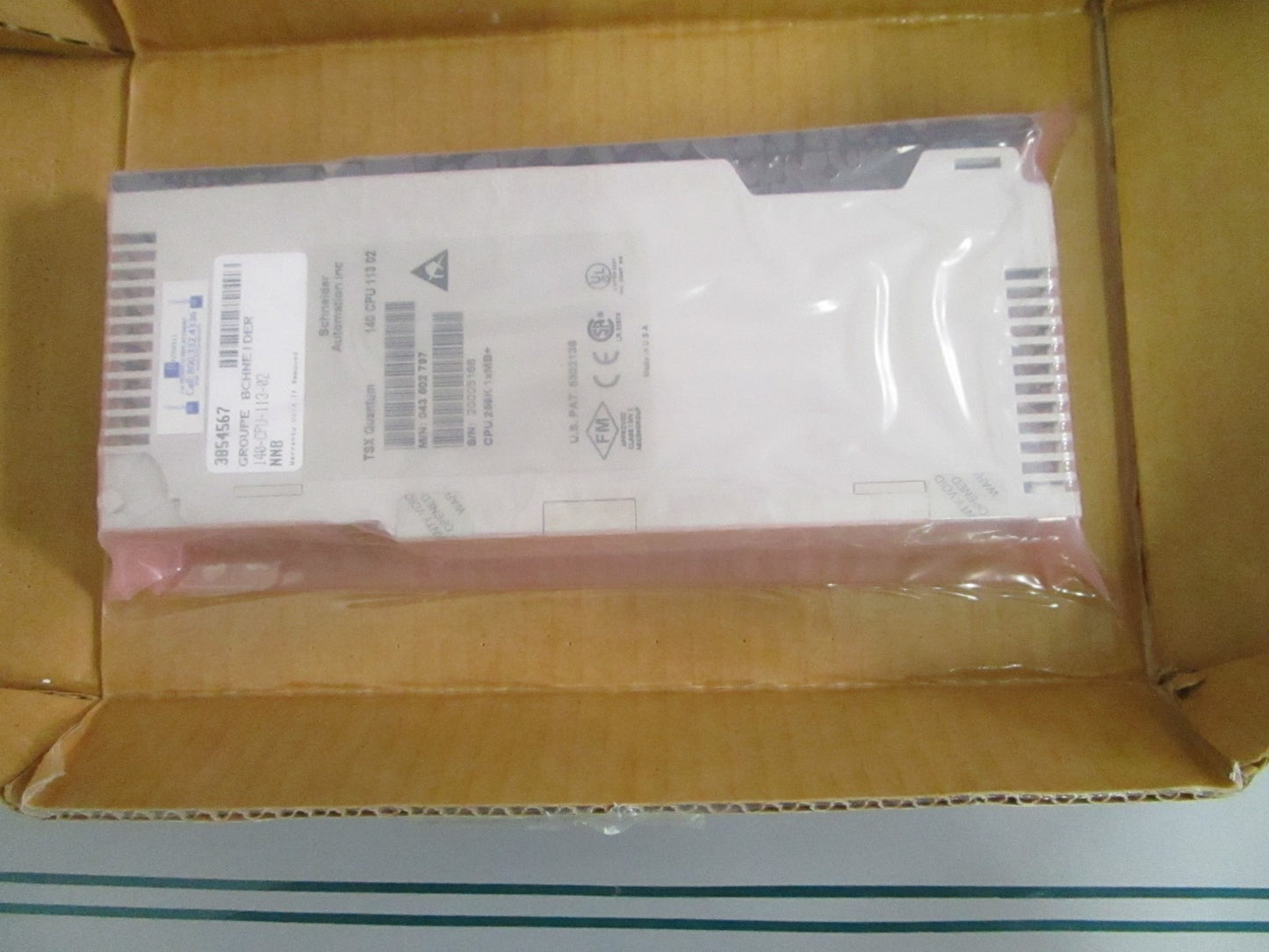 Schneider 140CPU11302 Modicon Quantum CPU Processor 80186 20MHz NEW OEM 0820