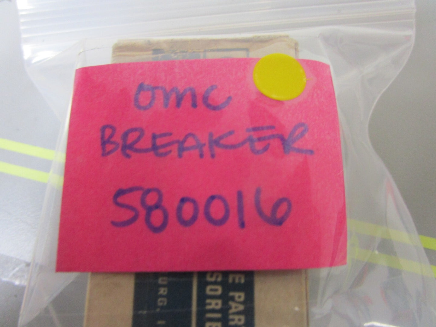 *NEW OEM* 0720 OMC Johnson Evinrude Breaker 580016 0580016