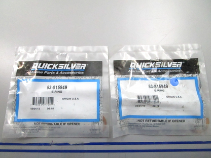 *NEW OEM* (LOT OF 2) 0810 Mercury Quicksilver E-Ring 53-815949