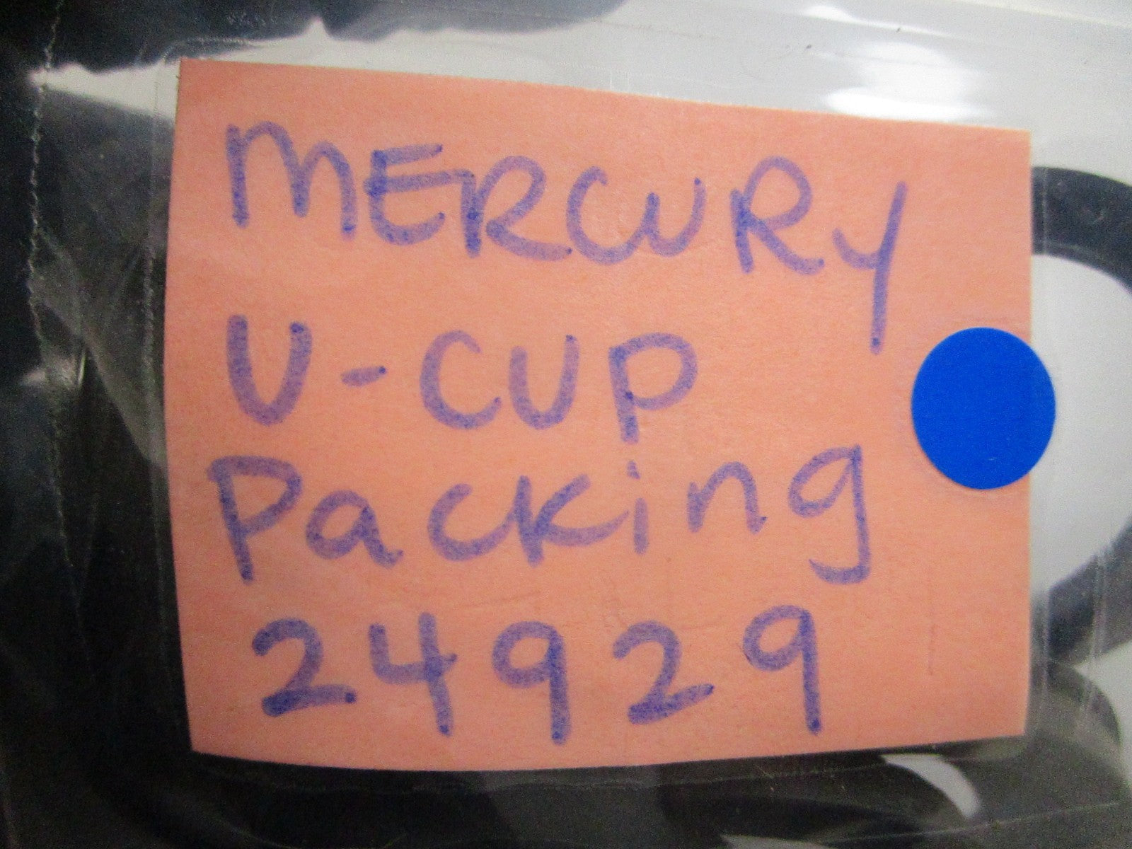 *NEW OEM* 0810 Mercury Quicksilver U-Cup Packing 24929