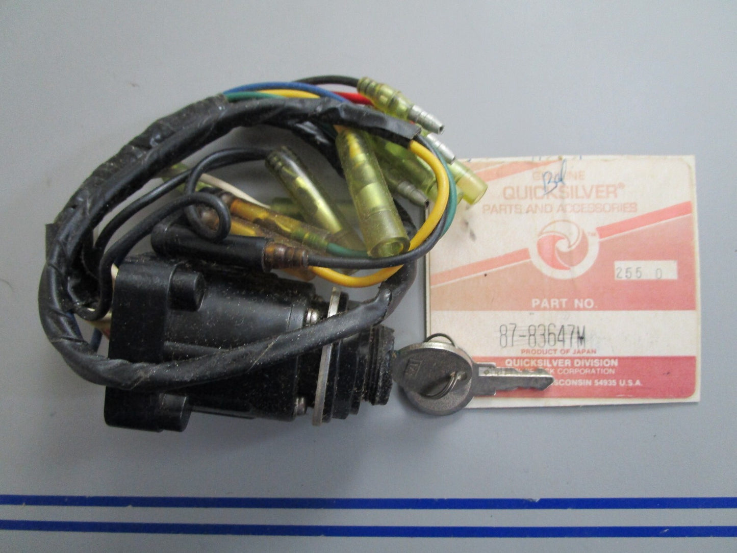*NEW OEM* 0820 Mercury Quicksilver Main Switch 87-83647