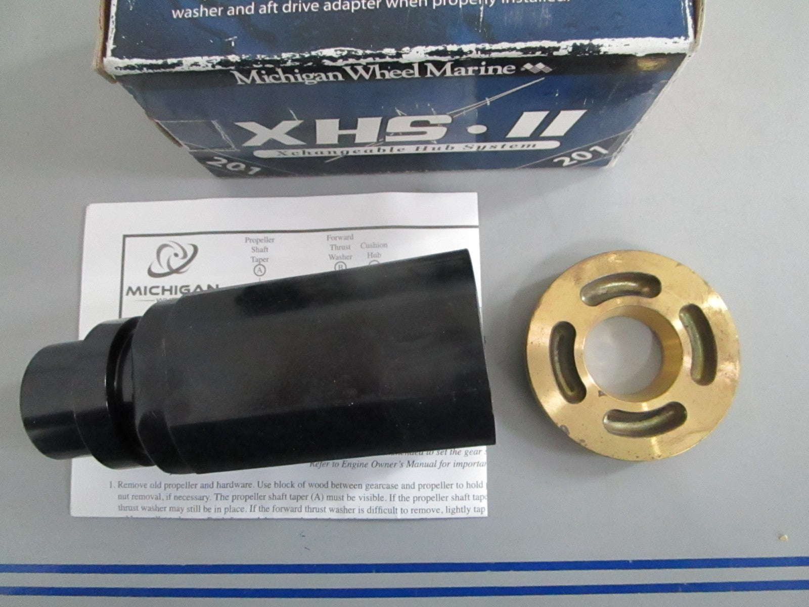 NEW 201 Michigan Wheel XHS II Hub Kit For: OMC 0820