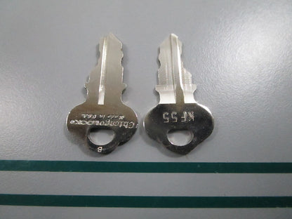 NEW OEM (LOT OF 2) 501570 0501570 OMC Johnson Evinrude Ignition Key KF55 0810