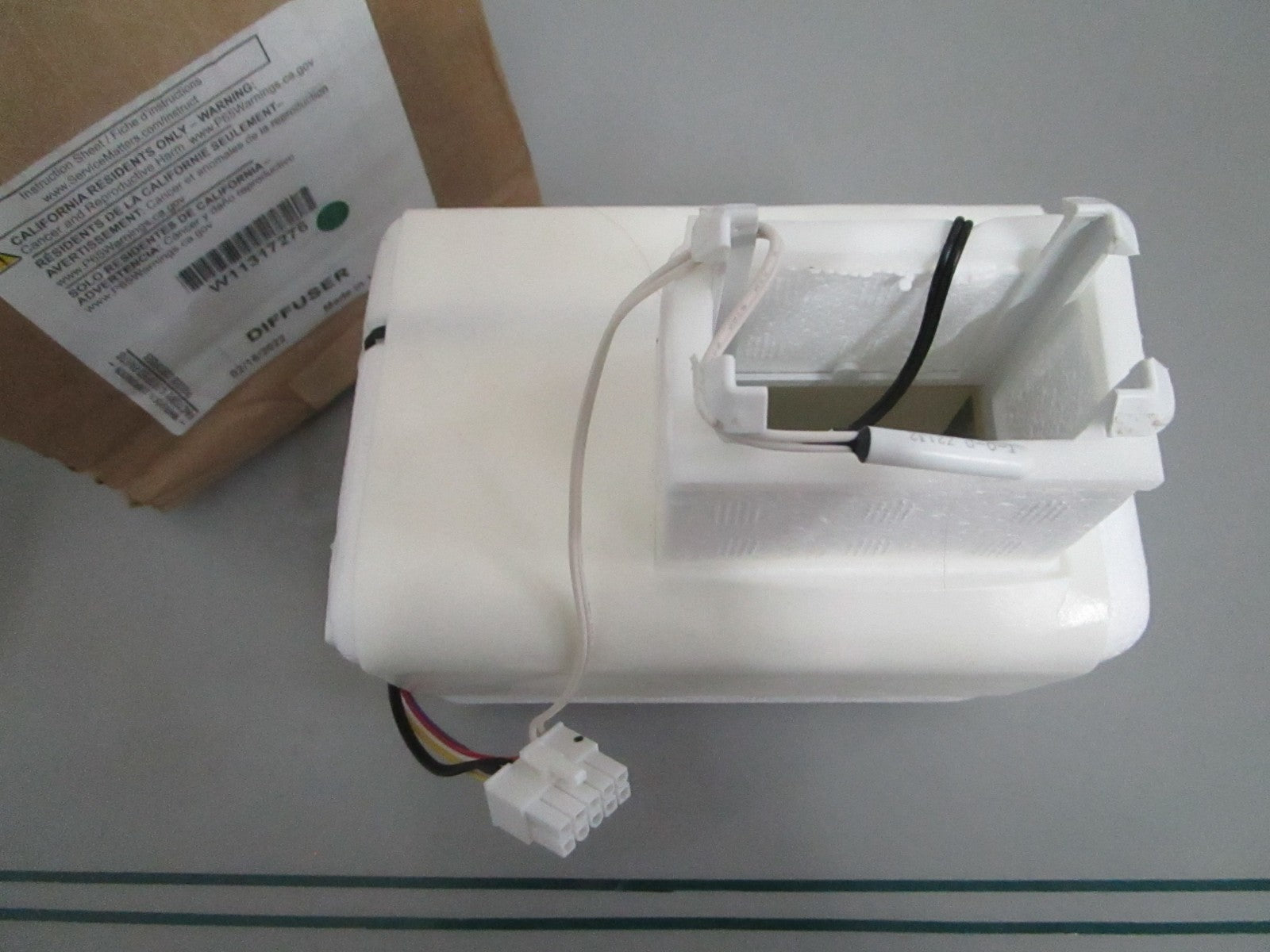 Whirlpool NEW OEM Diffuser W11317276 NOS Genuine Factory Part 0820