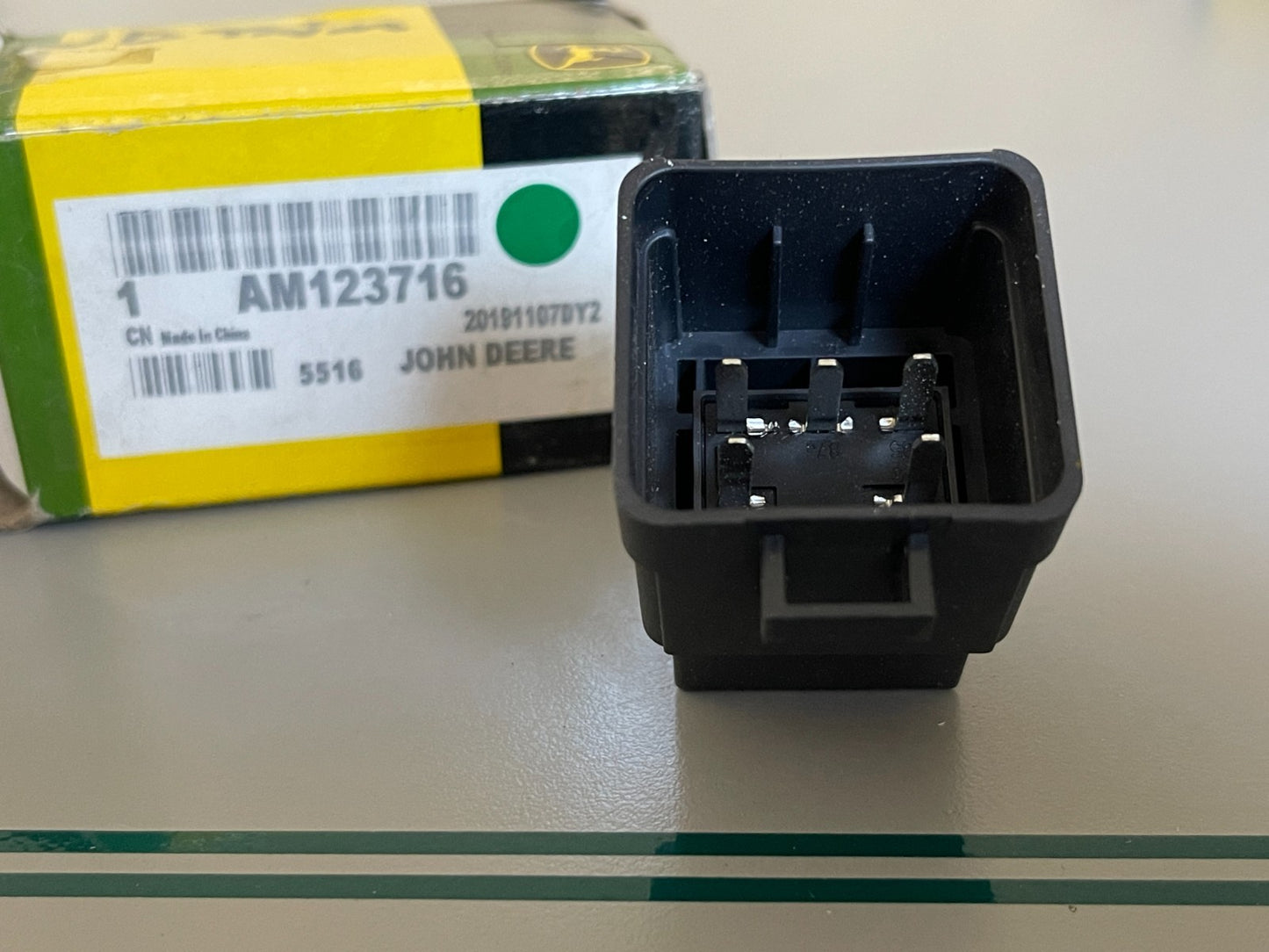 John Deere AM123716 NEW OEM Relay 12V 30A ZTrak X700 X500 Front Mower Gator 0720