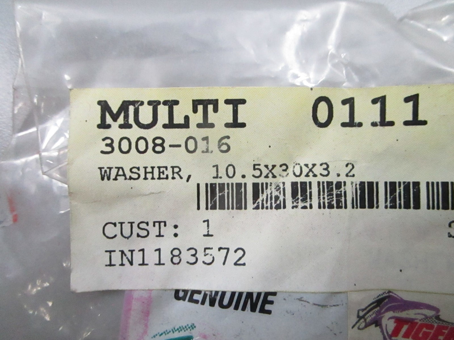 *NEW OEM* (LOT OF 3) 0810 Arctic Cat Washer 3008-016