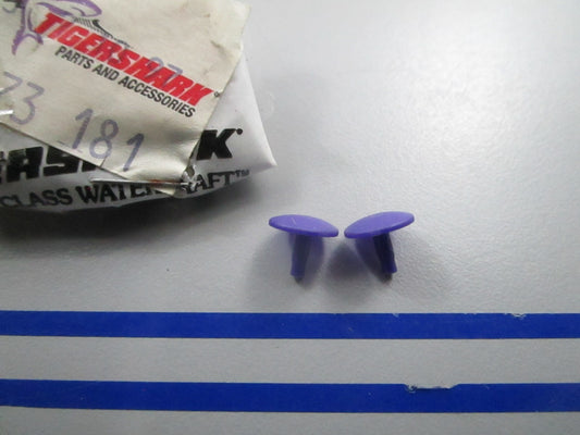 *NEW OEM* (LOT OF 2) 0810 Arctic Cat Purple Mushroom Domed Plug 1673-181