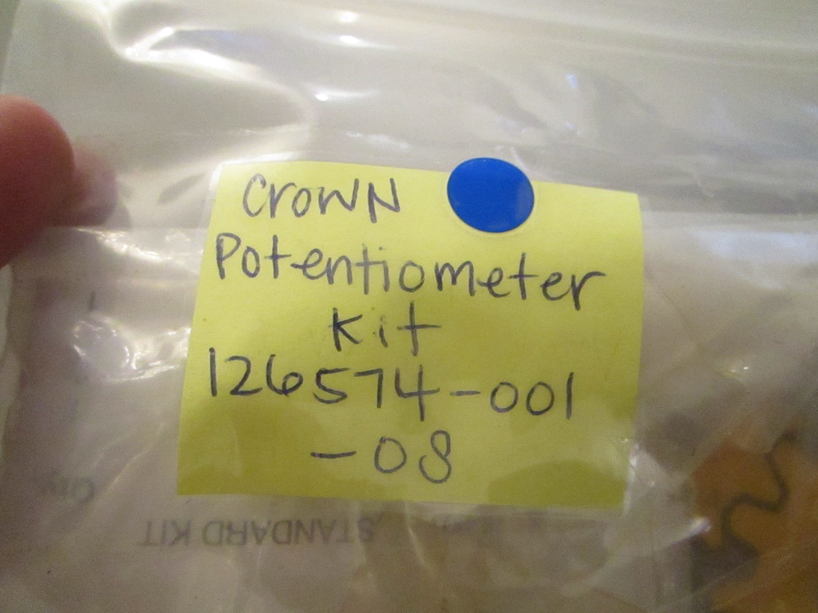 NEW OEM 126574-001-0S Crown Potentiometer Kit 0720