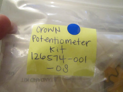 NEW OEM 126574-001-0S Crown Potentiometer Kit 0720