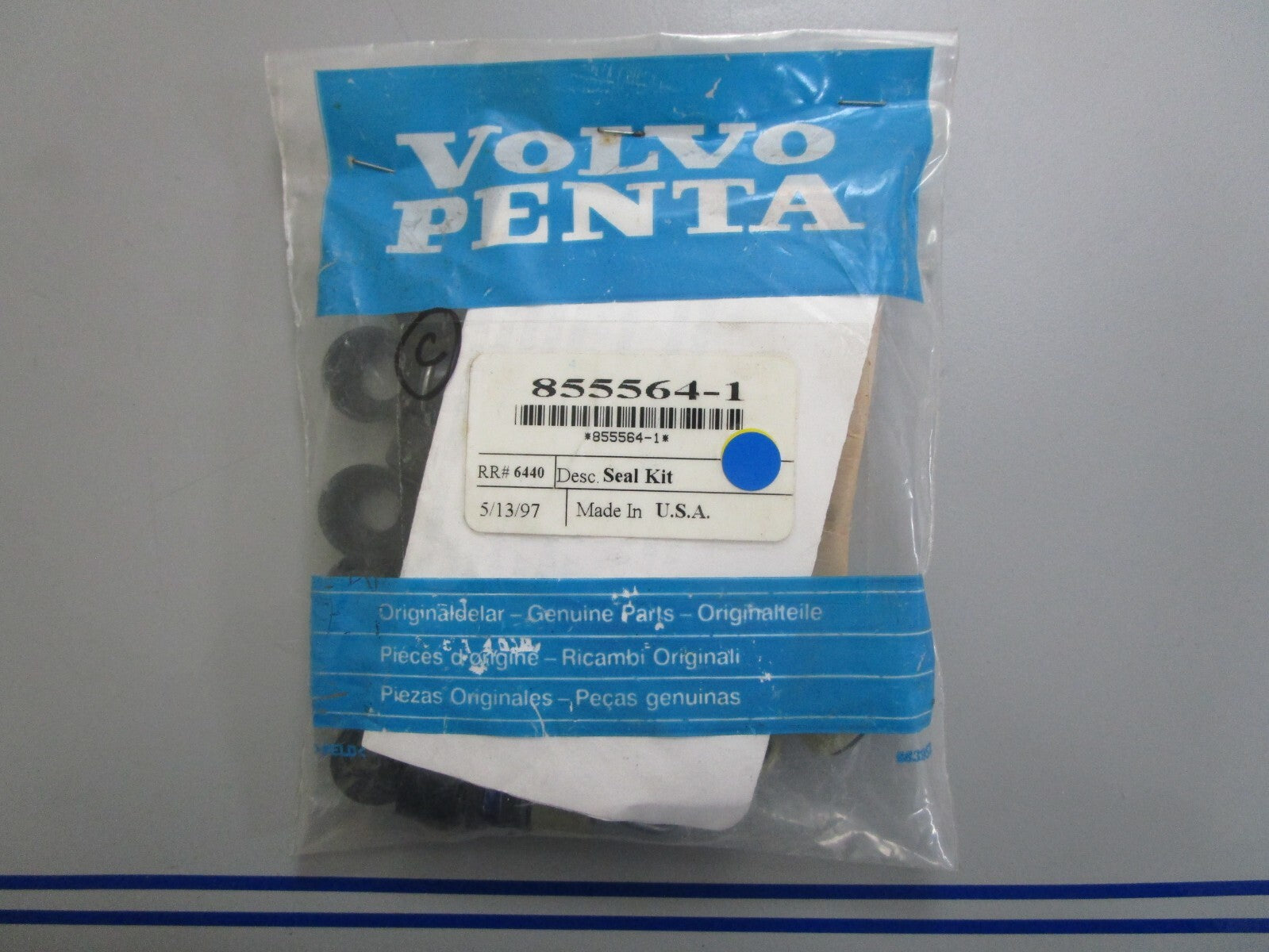 *NEW OEM* 0820 Volvo Penta Seal Kit 855564