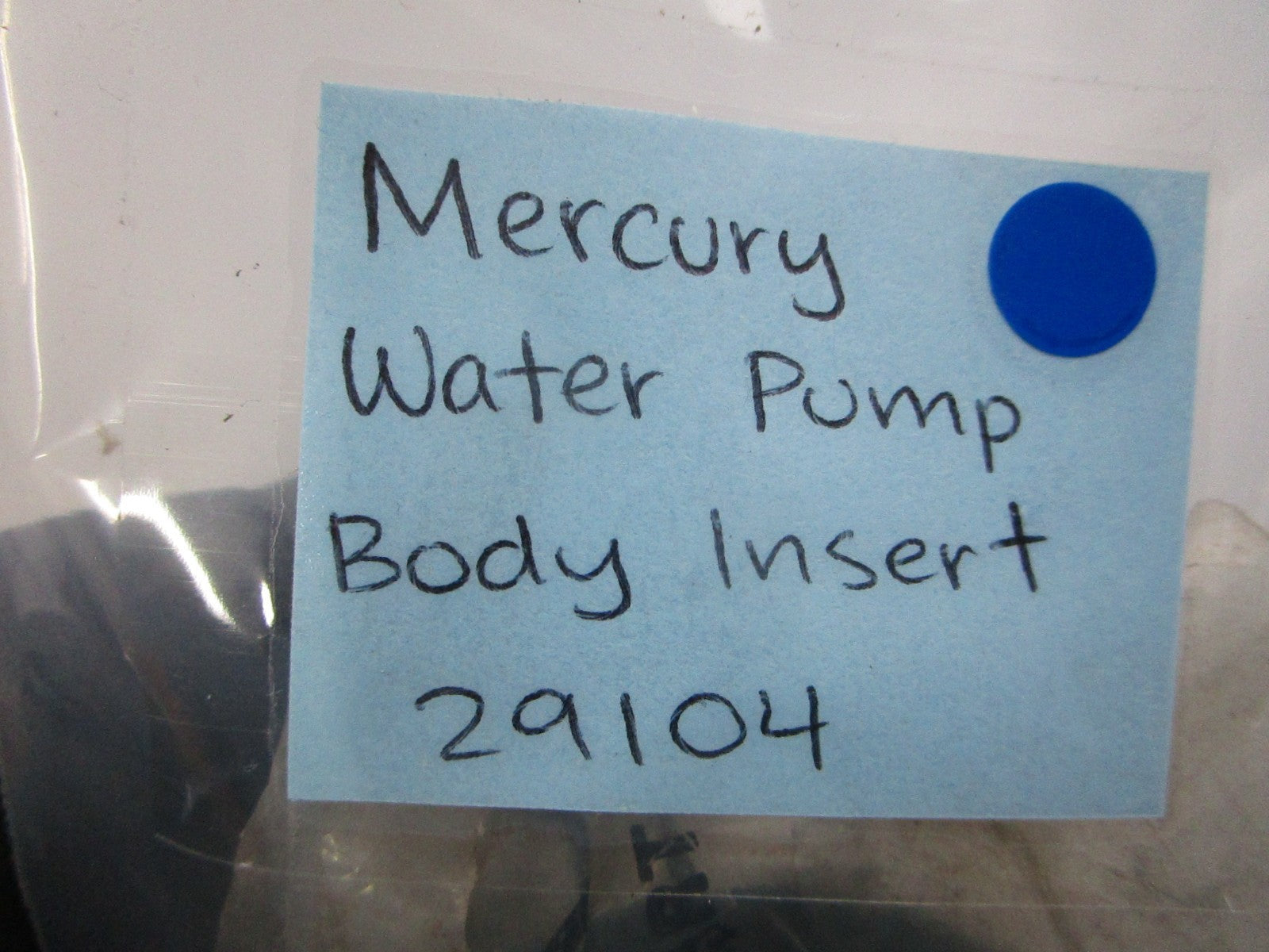 NEW OEM 29104 Mercury Quicksilver Water Pump Body Insert 0810
