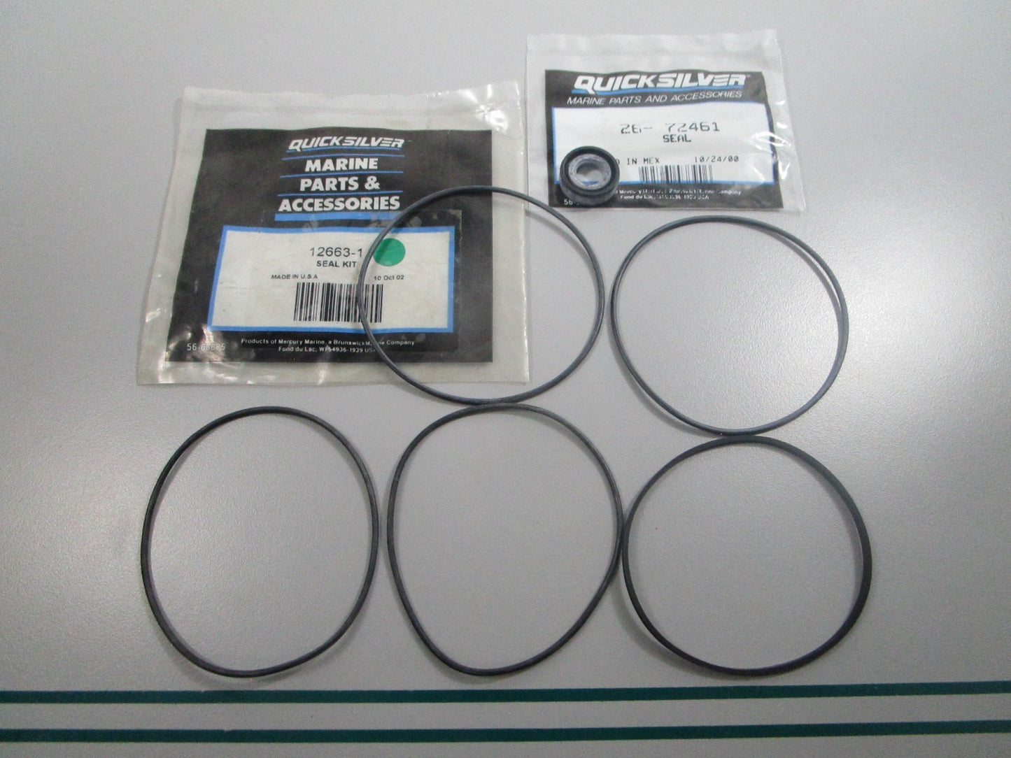 NEW OEM 12663-1 Mercury Quicksilver Seal Kit 0810