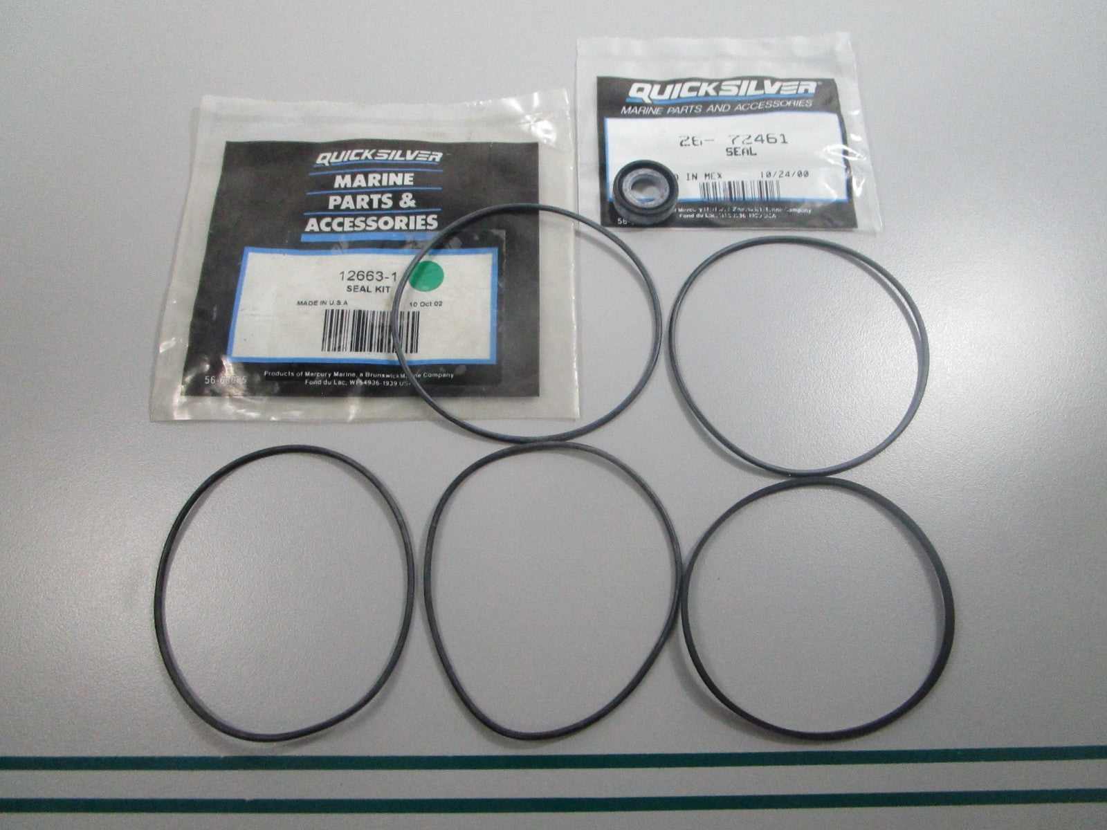 NEW OEM 12663-1 Mercury Quicksilver Seal Kit 0810