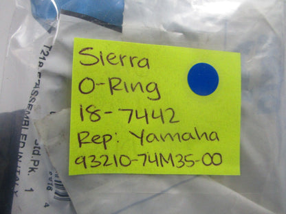 NEW (LOT OF 2) 18-7442 Replaces: Yamaha 93210-74M35-00 Sierra O-Ring 0810
