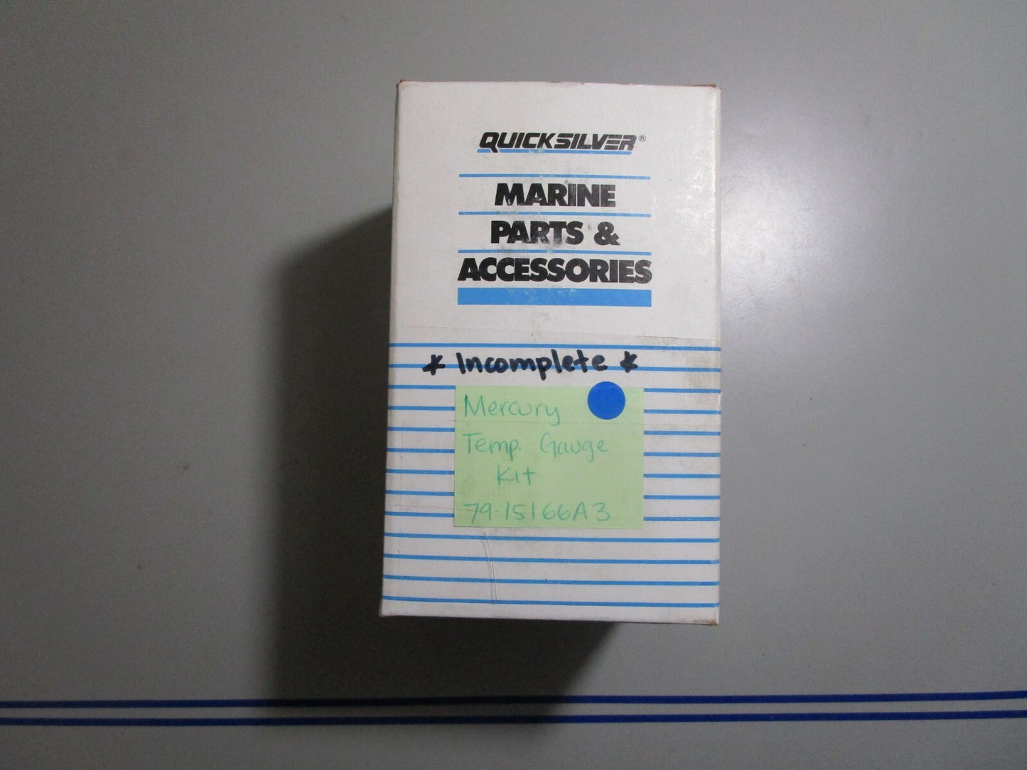 *NEW OEM* 0770 Mercury Quicksilver Temp Gauge Kit 79-15166A3