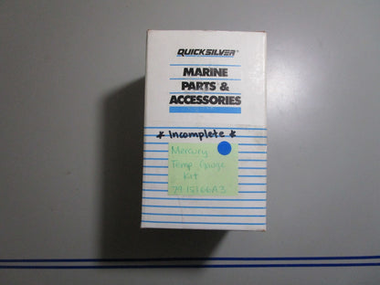 *NEW OEM* 0770 Mercury Quicksilver Temp Gauge Kit 79-15166A3