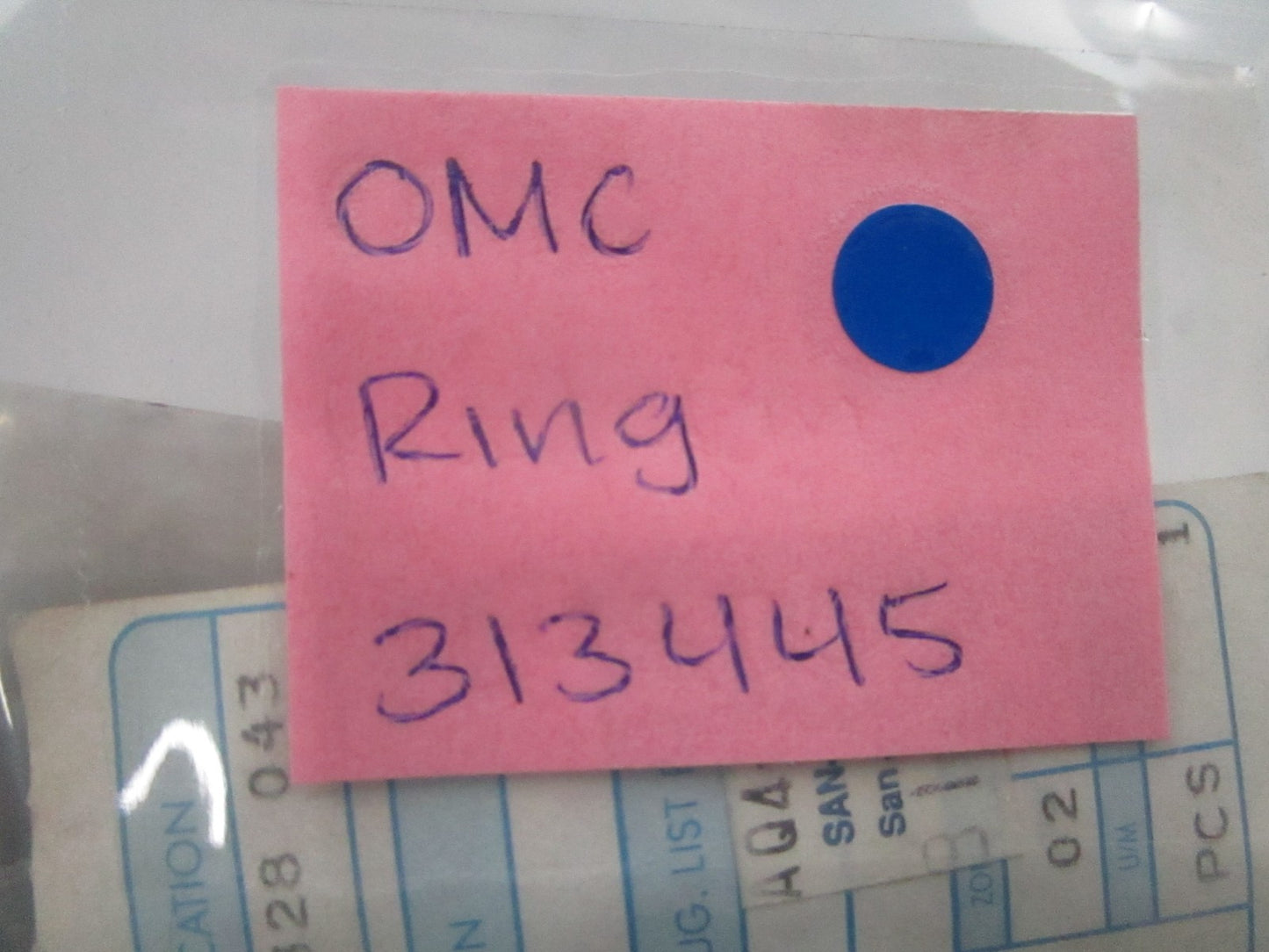 *NEW OEM* 0810 OMC Johnson Evinrude Ring 313445 0313445