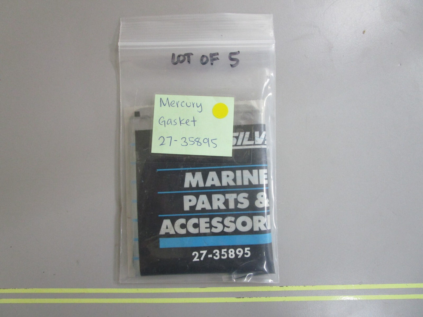 *NEW OEM* (LOT OF 5) 0810 Mercury Quicksilver Gasket 27-35895