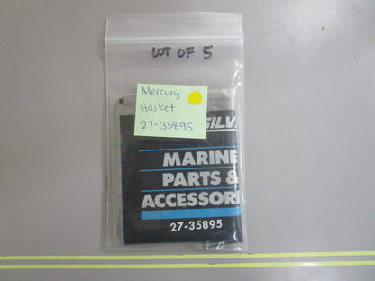 *NEW OEM* (LOT OF 5) 0810 Mercury Quicksilver Gasket 27-35895