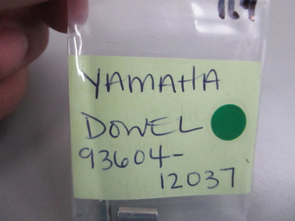 NEW OEM (LOT OF 4) 93604-12037-00 Yamaha Dowel 0810