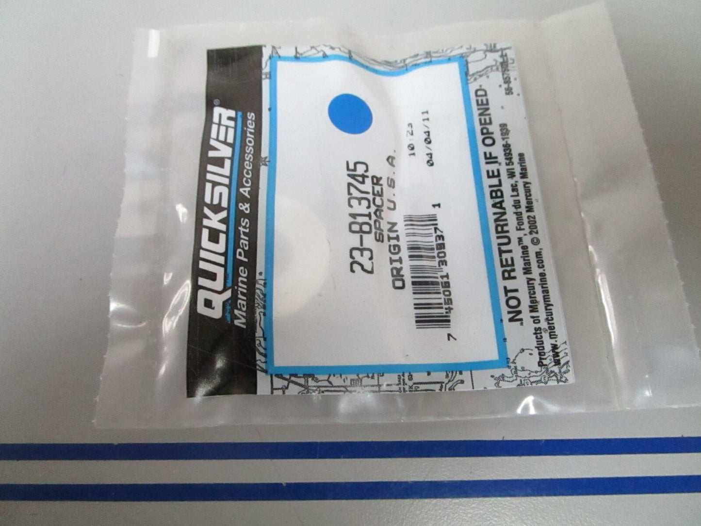 *NEW OEM* 0720 Mercury Quicksilver Spacer 23-813745