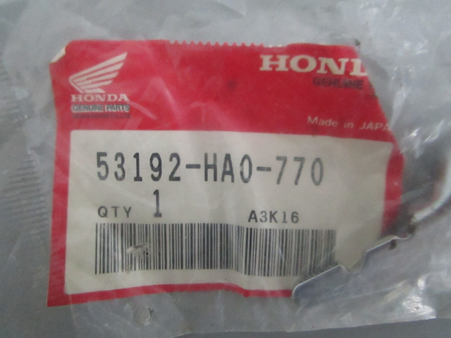 *NEW OEM* 0820 Honda Parking Lever 53192-HA0-770