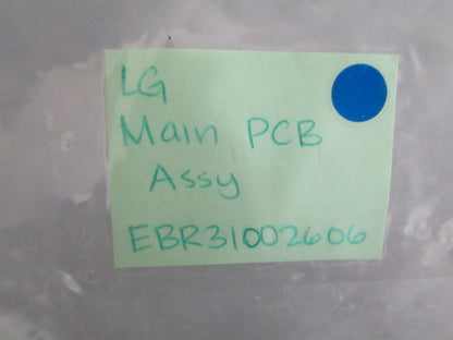 *NEW OEM* 0820 LG Main PCB Assy EBR31002606