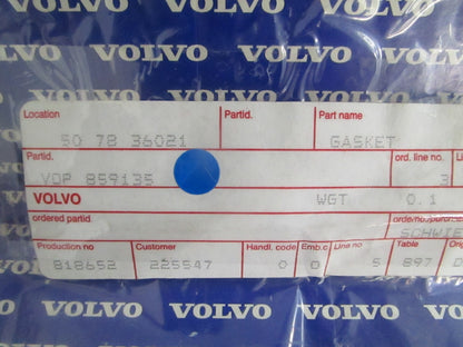*NEW OEM* 0820 Volvo Penta Gasket 859135