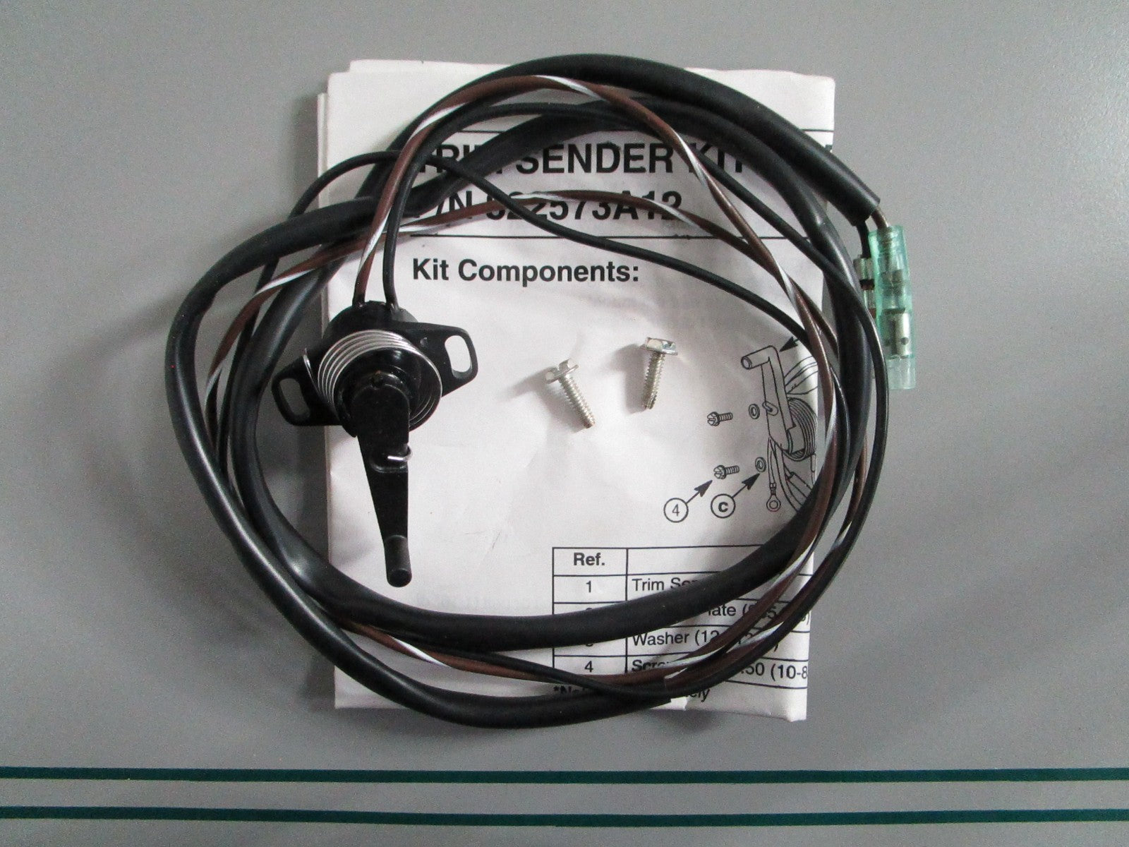 NEW OEM 822573A12 Mercury Quicksilver Trim Sender Unit 0820