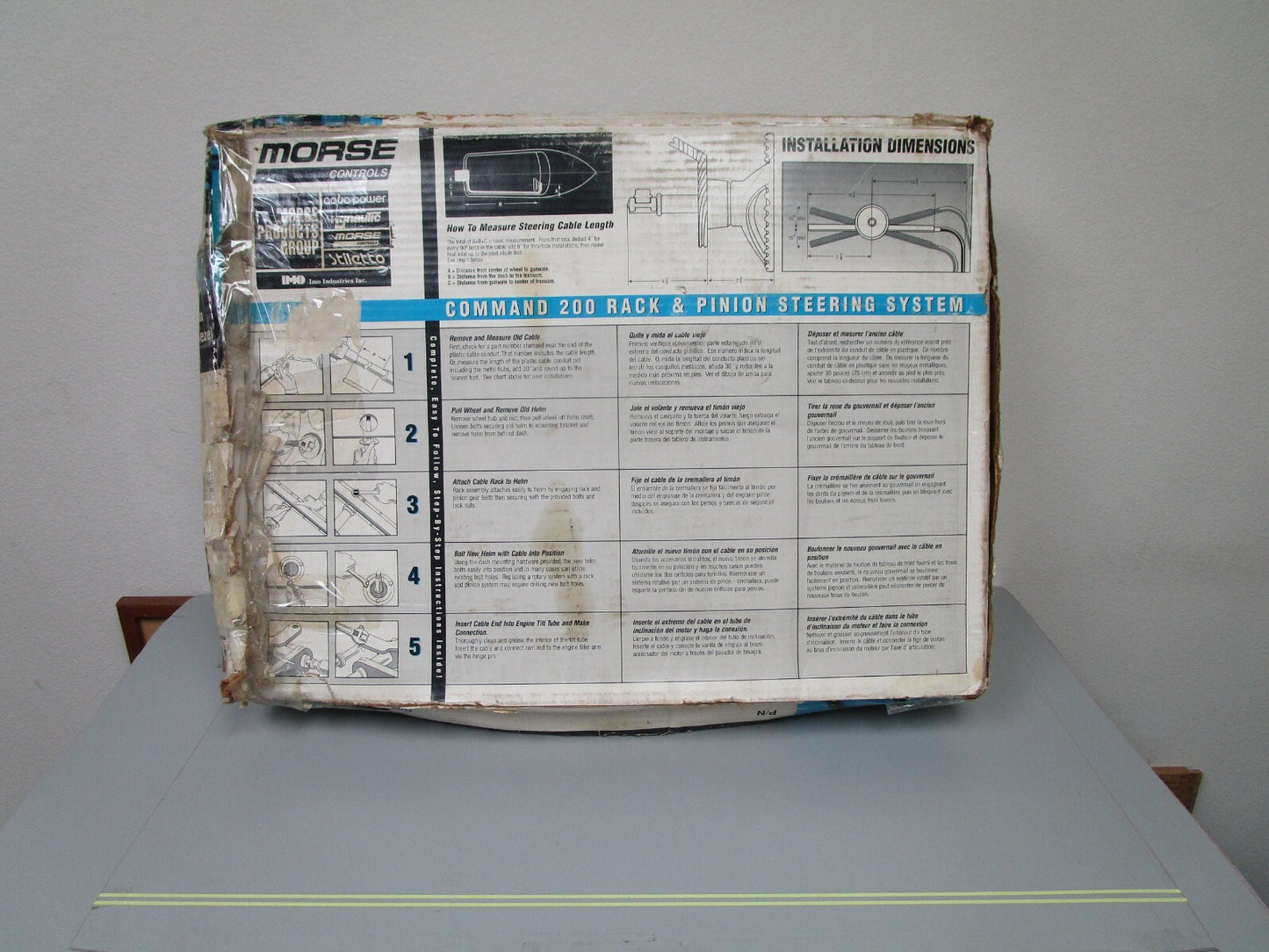 *NEW OEM* 0720 Morse Controls Rack Steering System 309816-000-0120