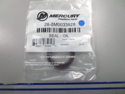 *NEW OEM* 0810 Mercury Quicksilver Oil Seal 26-8M0033928