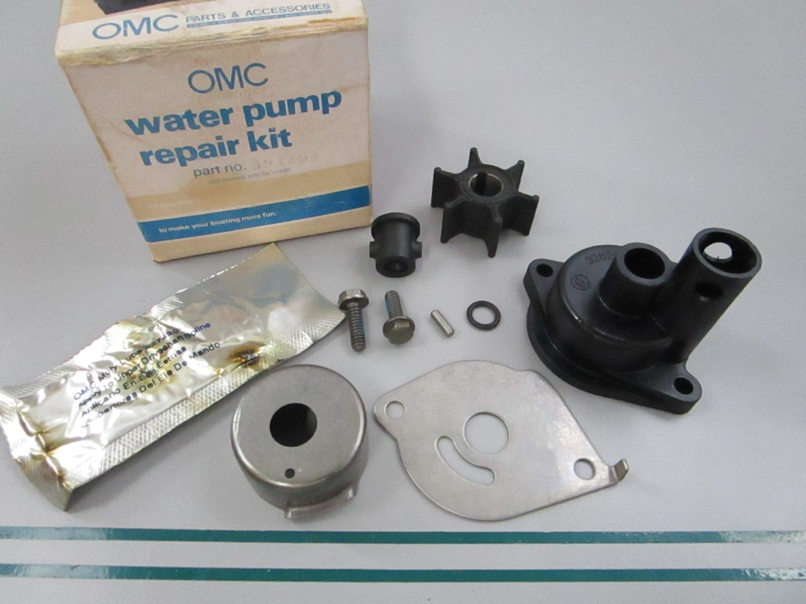 NEW OEM 391293 0391293 OMC Johnson Evinrude Water Pump Repair Kit 0810