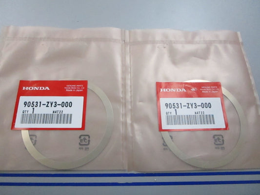 NEW OEM (LOT OF 2) 90531-ZY3-000 Honda Shim 0810