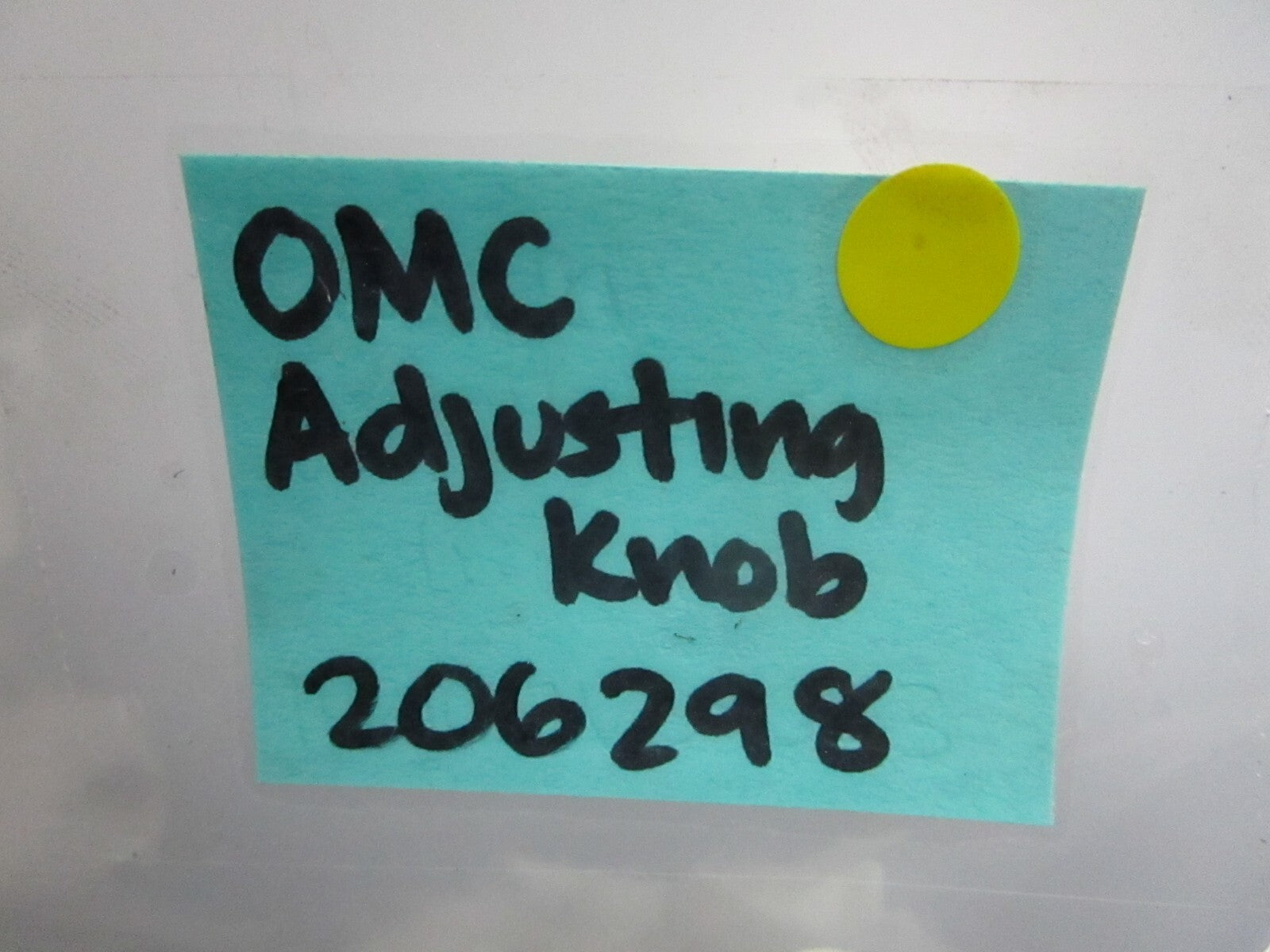 *NEW OEM* 0810 OMC Johnson Evinrude Adjusting Knob 206298 0206298