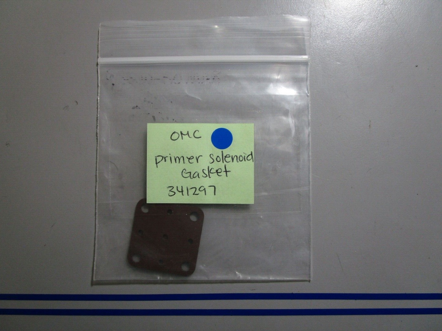*NEW OEM* 0770 OMC Johnson Evinrude Primer Solenoid Gasket 341297 0341297