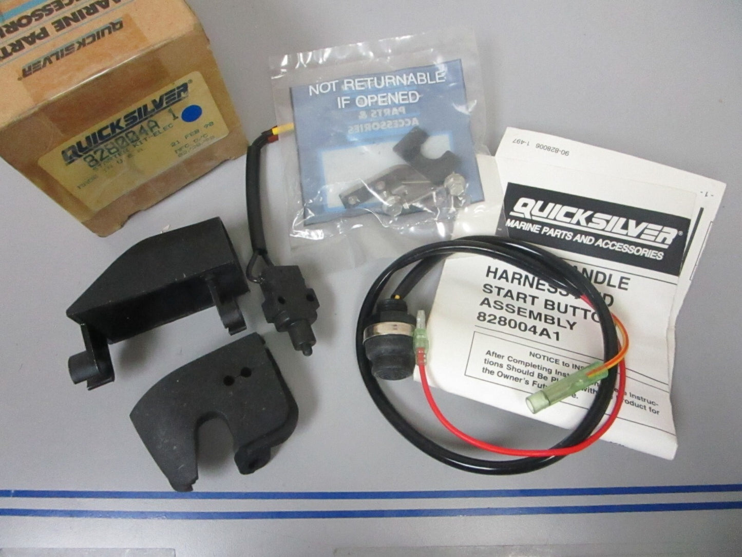*NEW OEM* 0810 Mercury Quicksilver Electric Starter Kit 828004A1