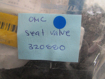 *NEW OEM* (LOT OF 2) 0720 OMC Johnson Evinrude Seat Valve 320880 0320880