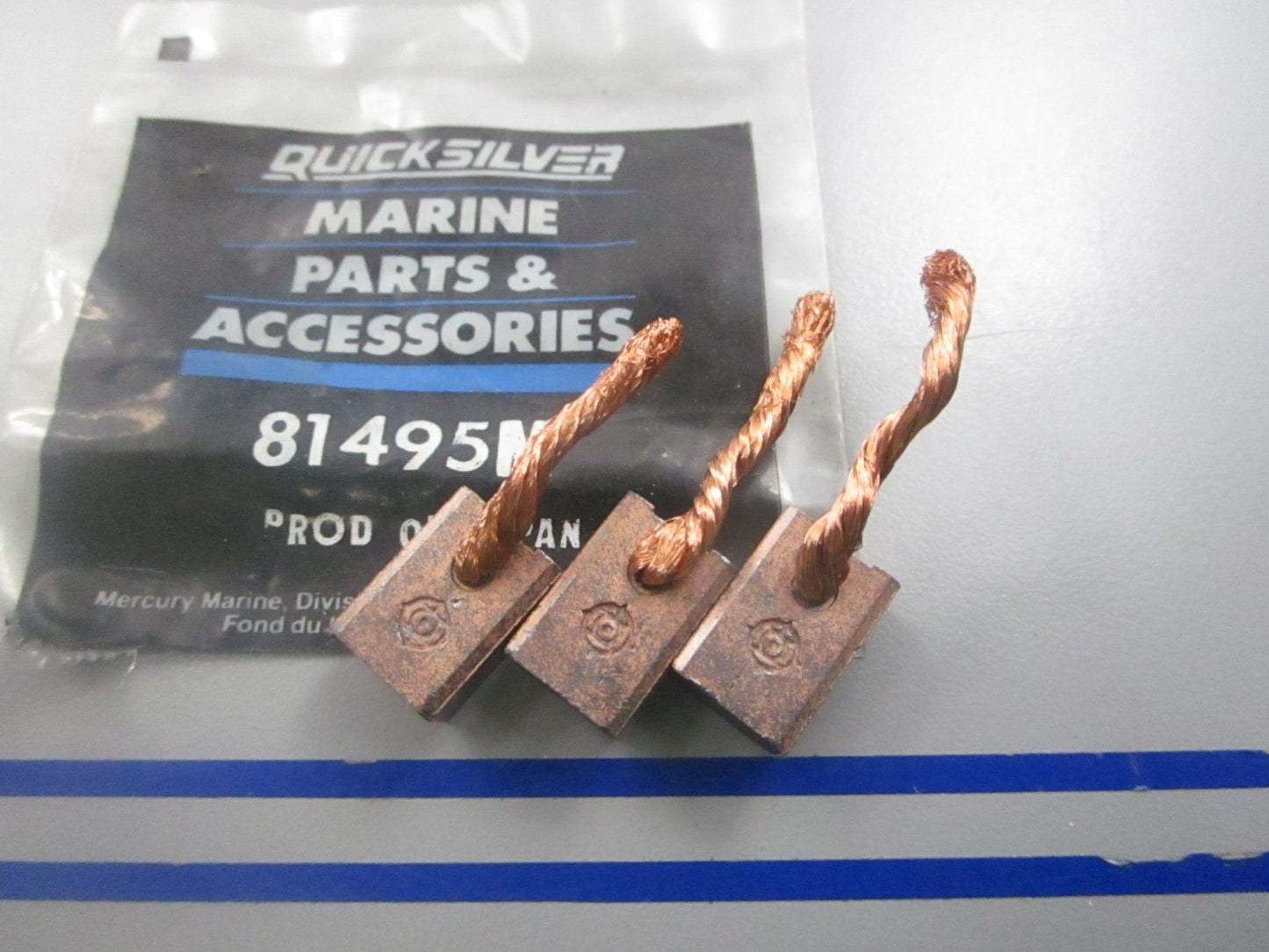 *NEW OEM* (LOT OF 4) 0810 Mercury Quicksilver Brush 81495M