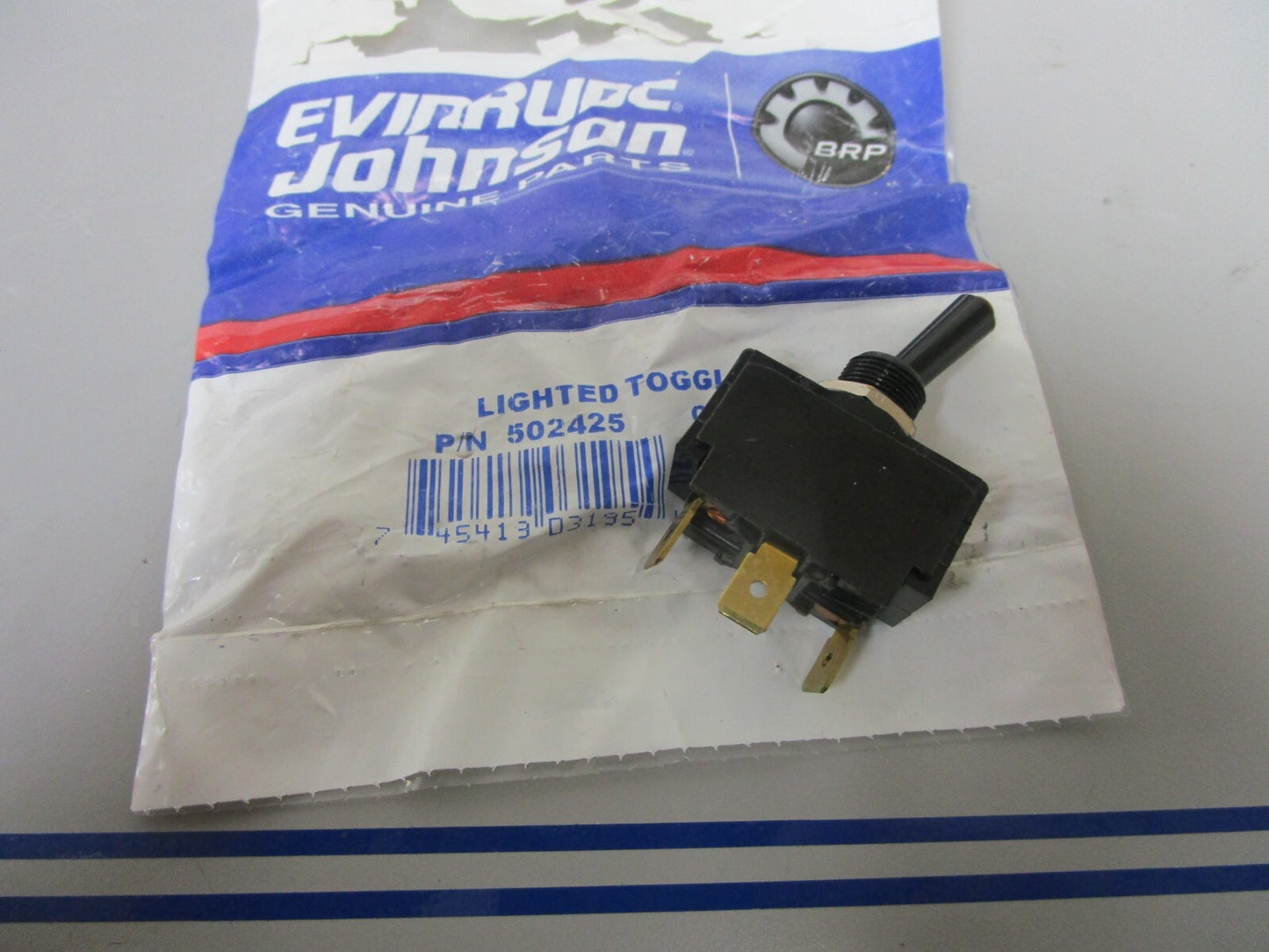 *NEW OEM* 0720 OMC Johnson Evinrude Lighted Toggle 502425 0502425
