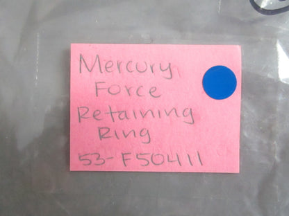 NEW OEM 53-F50411 Mercury Force Snap Ring 0820