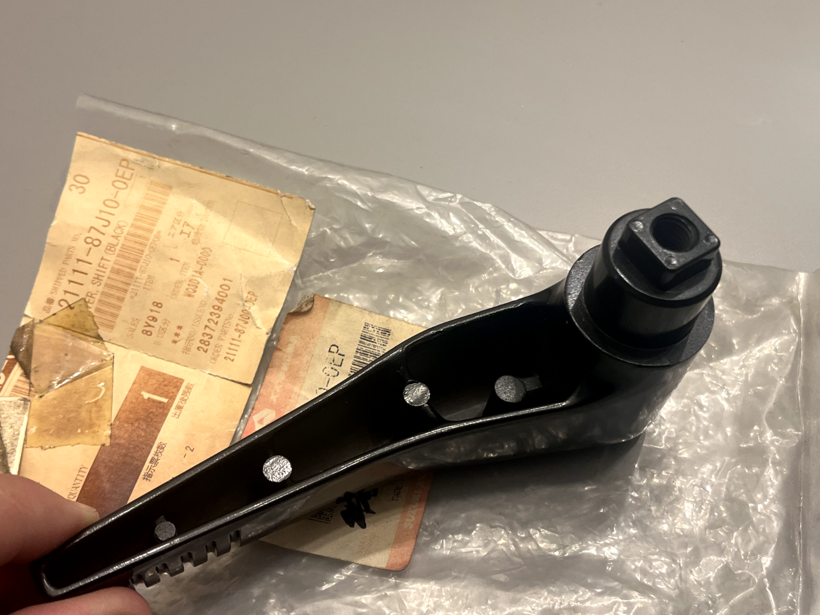 *NEW OEM* 0720 Suzuki Shift Clutch Lever 21111-87J10-0EP