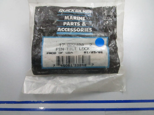 *NEW OEM* 0810 Mercury Quicksilver Tilt Lock Pin 17-822400 2